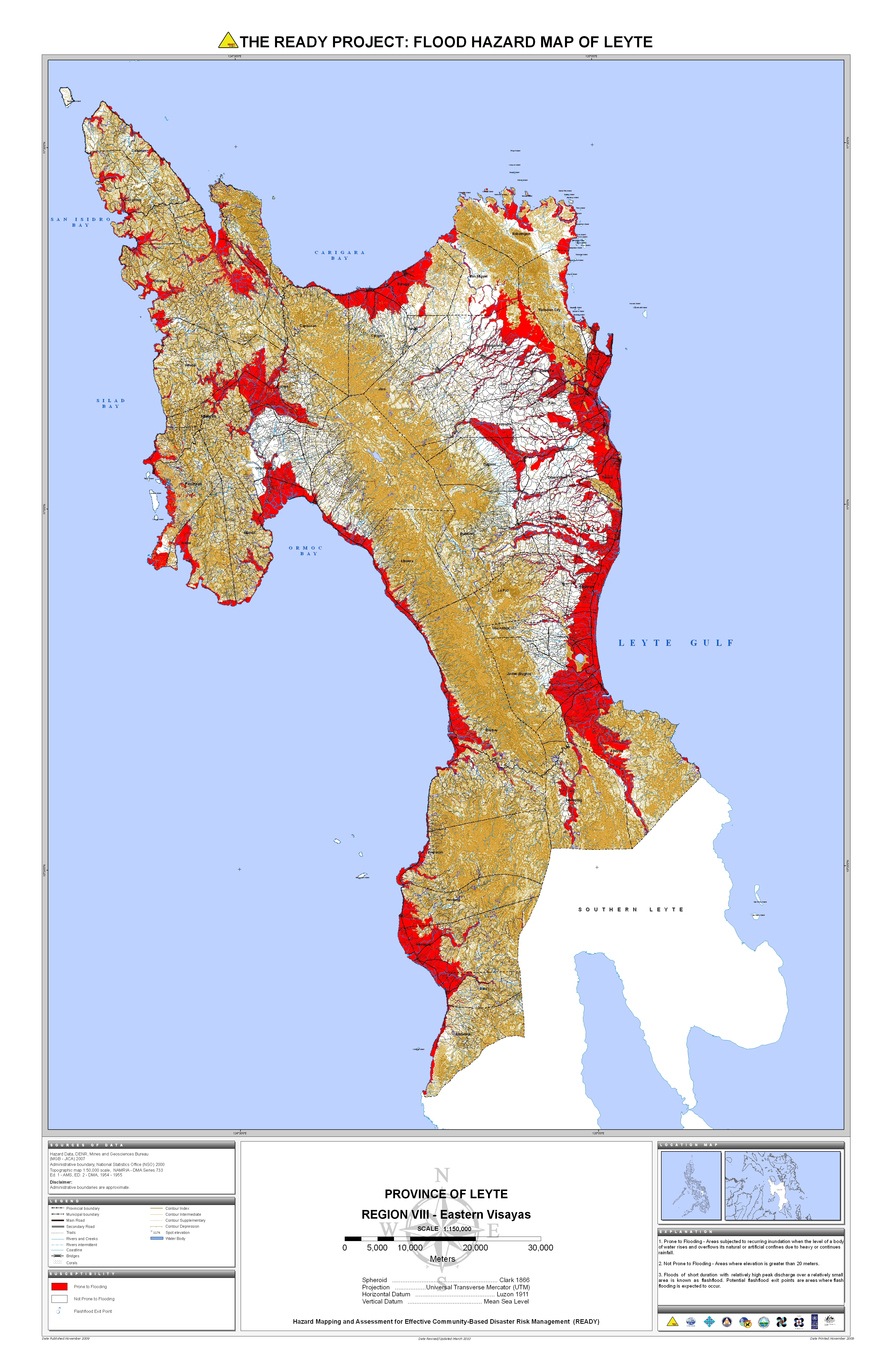 Flood Hazard Map Of Philippines   Leyte Flood Hazard Map Final 